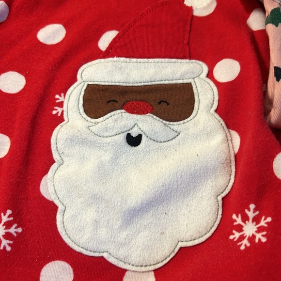 *YEAR END CLEARANCE SALE* GUC Just For You Carter’s Santa PJ Bundle Size 3T - Picture 5 of 6